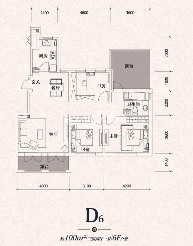 绿地城小高层g4户型图_长春绿地城_长春新房网_365淘房