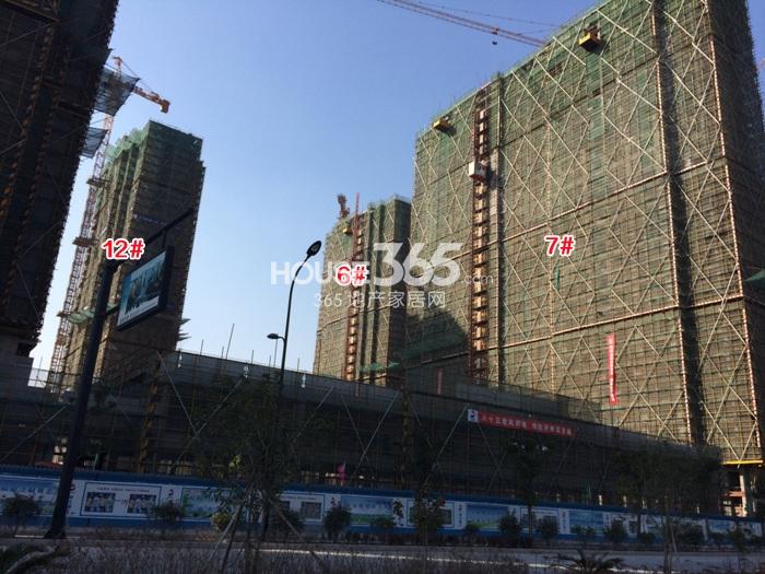 2015年2月份恒基旭辉府项目实景--6、7、12号楼
