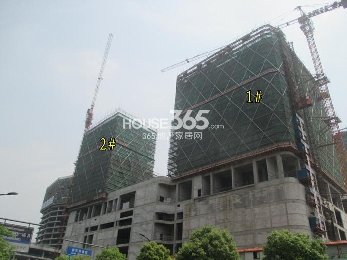 2015年5月新天地G193广场项目实景--1、2号楼