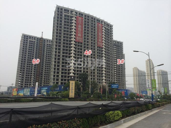 滨江金色江南3、4、6号楼施工实景图 2015年7月摄