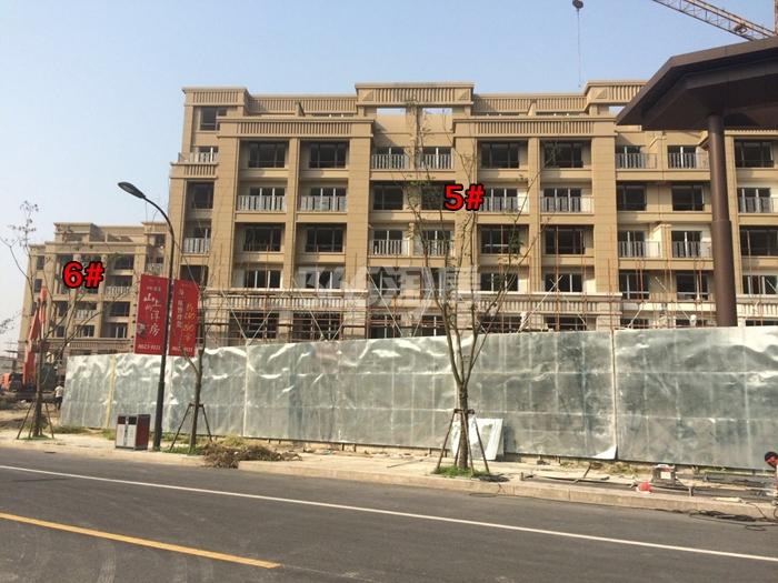 朗诗花漫里项目5、6号楼施工进程图（2015.10）