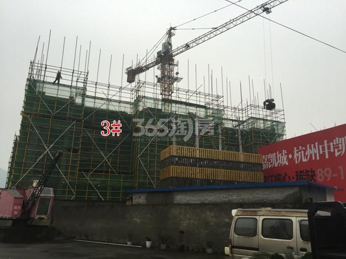 2015年11月嘉凯城杭州中凯城市之光项目实景--3号楼
