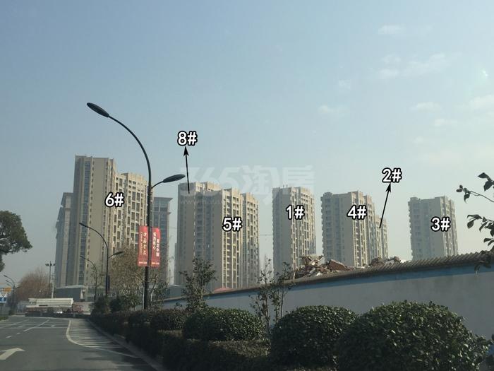 2015年12月天阳尚景国际项目实景--1-6、8号楼