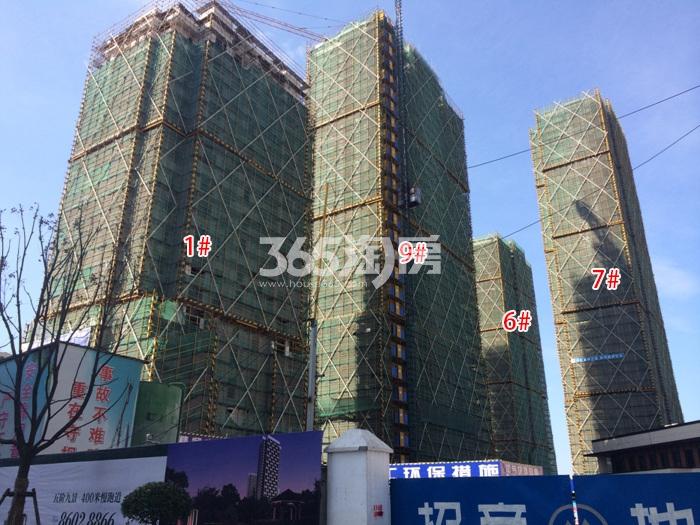 2016年2月雍景湾项目实景--1、6、7、9号楼