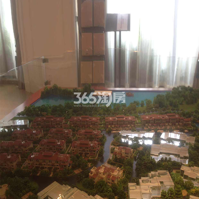 万科堂前二期项目沙盘图