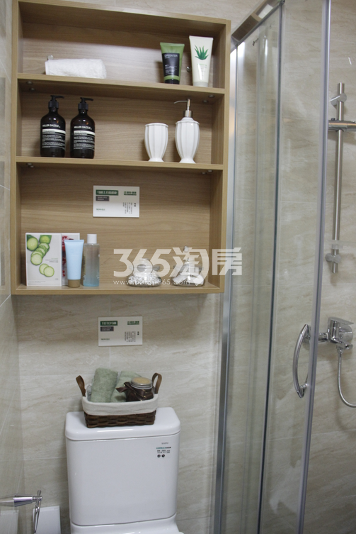 中国铁建保利像素B户型89方样板房——卫浴