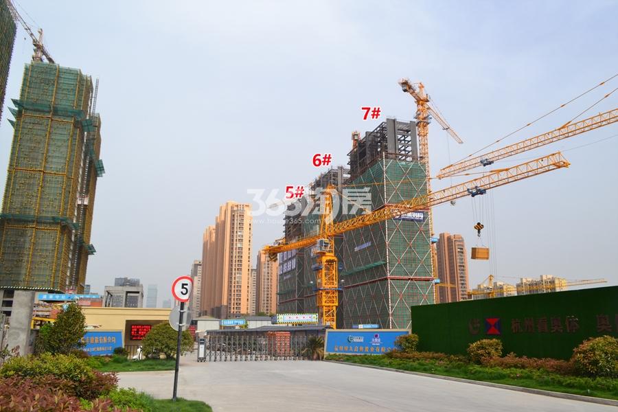 桂语江南5、6、7号楼实景图 2017年4月摄